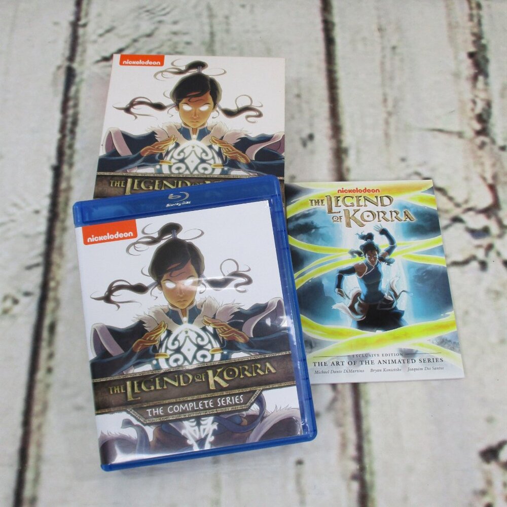 Legend of Korra The Complete Series Blu-Ray Anime Series w/Booklet - Picture 3 of 6